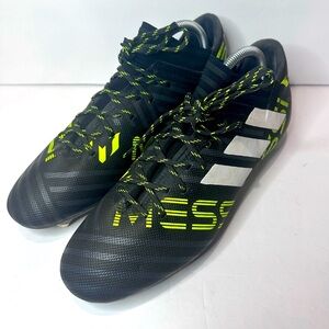 Adidas Black and Yellow Messi cleats